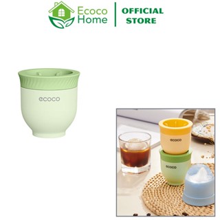 Khuôn Làm Đá ECOCO Viên Hình Cầu Độc Đáo, Chất Liệu Silicon An Toàn Tuyệt Đối