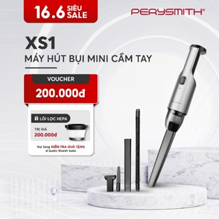 PerySmith XS1 Máy Hút Bụi Cầm Tay Mini Lực Hút Mạnh Pin Sạc Tiện Lợi Nhỏ Gọn Máy Hút Bụi Ô Tô