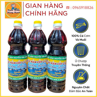 Nước mắm cốt cá cơm ủ 3,5 năm . hùng hạnh ba làng thanh hoá