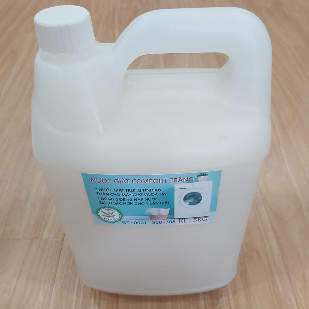 5 Lít Nước Giặt 5 ALL in, Hương Comfort Trắng
