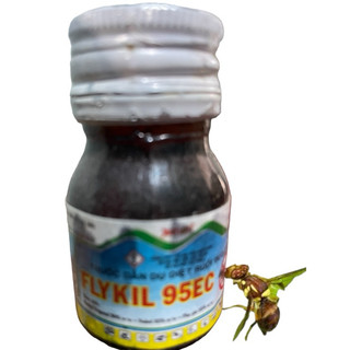 Chất dẫn dụ diệt ruồi vàng , ruồi đục quả FLYKIL 95EC , thuốc bẫy ruồi vàng gây hại cây ăn quả