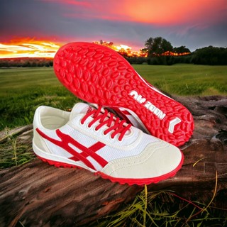 Giày Bata Warrior ráp đế TF bata siêu phủi, giày bóng đá, giày đá bóng, đế cao su, khâu full đế