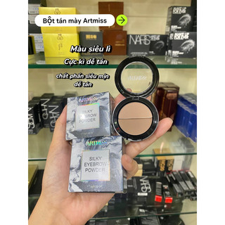 Bột tán lông mày Artmiss 2 ô