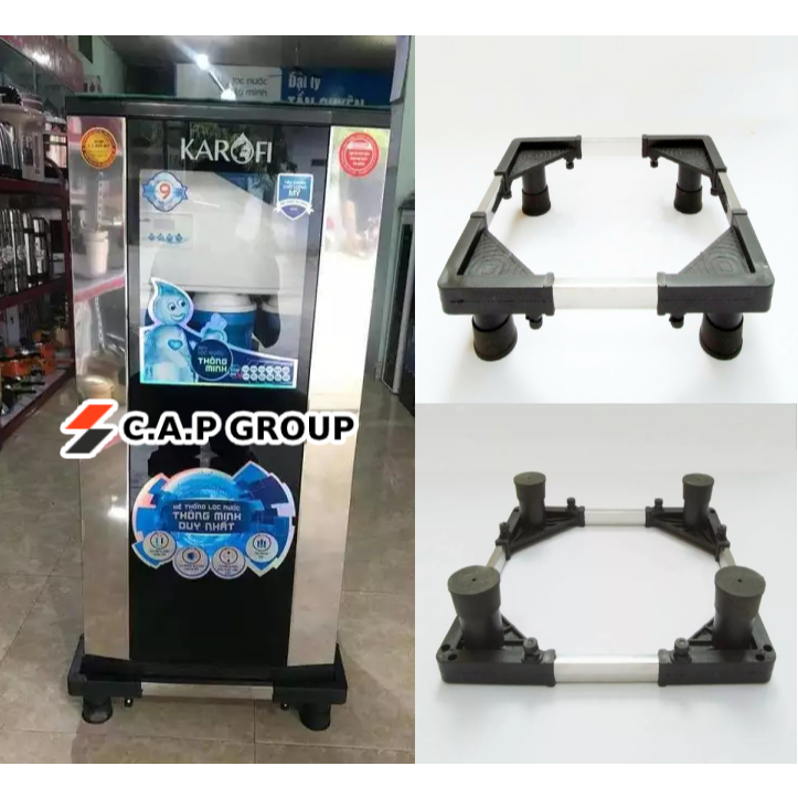 (LOẠI XỊN) Chân Máy Lọc Nước Inox - Kê máy lọc nước - Kích cỡ tuỳ chỉnh - Phù hợp mọi loại máy