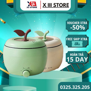 Nồi điện mini đa năng , nồi đa năng có khay hấp, nồi chống dính 100%