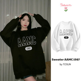 Áo sweater 1787 form rộng tay bồng chất nỉ bông dày dặn TOSUN S18
