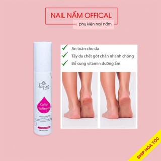 Kem mềm da chà gót chân Lotus dạng xịt tiện lợi chai 80ml