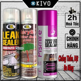 Bình Xịt Chống Thấm Bosny CHÍNH HÃNG Thái Lan - Xịt Pismire Chống Thấm  - Sơn Chống Thấm KIVO.