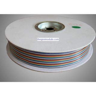 Dây bẹ 7 màu 40pin 2.54MM (1 mét)