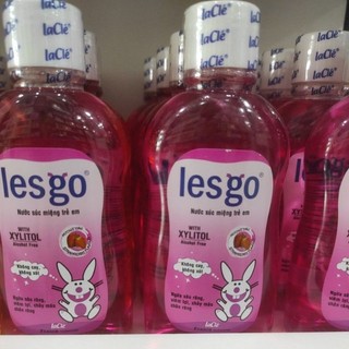 Nước súc miệng lesgo hương dâu 150ml