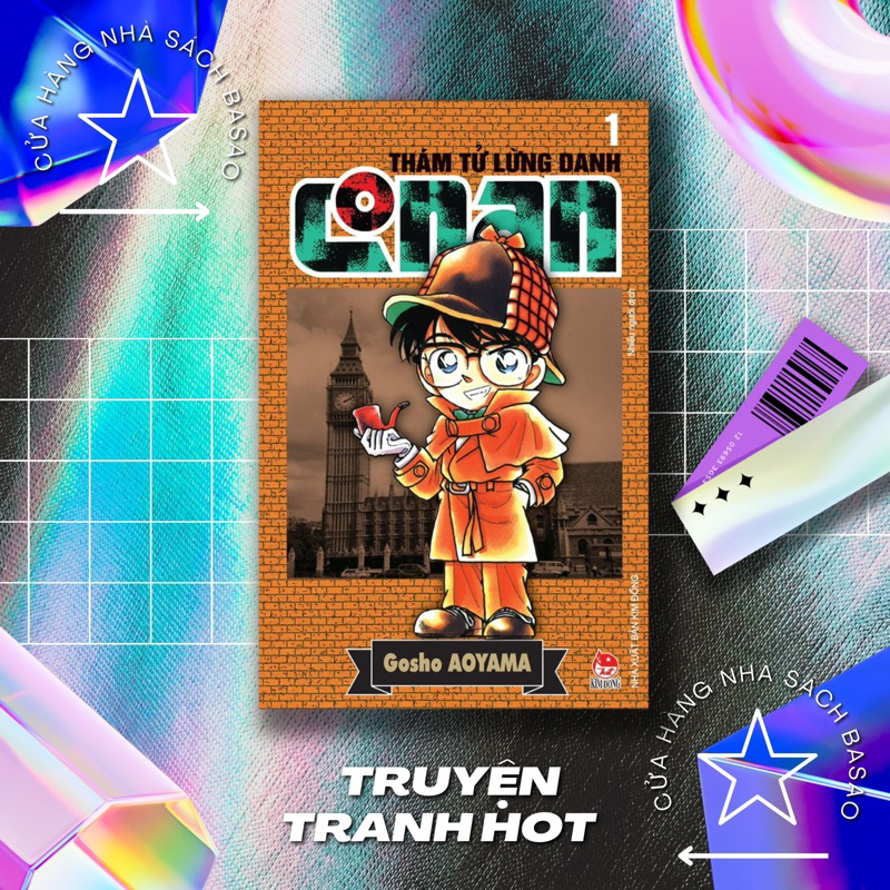 THÁM TỬ LỪNG DANH CONAN  - TỪ TẬP 1 ĐẾN TẬP 50 + Đã kèm phí shopee