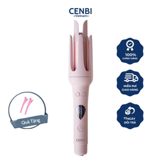 Máy uốn tóc tự động CENBI Pro chất liệu gốm sứ và không gây hư tổn tóc - Bảo hành 6 tháng