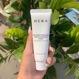 Sữa Rửa Mặt Hera Trắng/Hồng Melasolv Program Deep/Cream Cleasing Foam 50ml