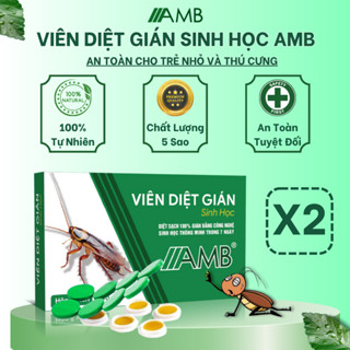 [Hàng sẵn HCM] Thuốc diệt gián sinh học AMB, Viện Hàn lâm khoa học Việt Nam, diệt tận gốc tất cả các loại gián