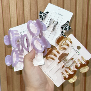 SET 2 kẹp tóc kẹp phồng chân tóc nhiều mẫu đa dạng BULL.SHOP