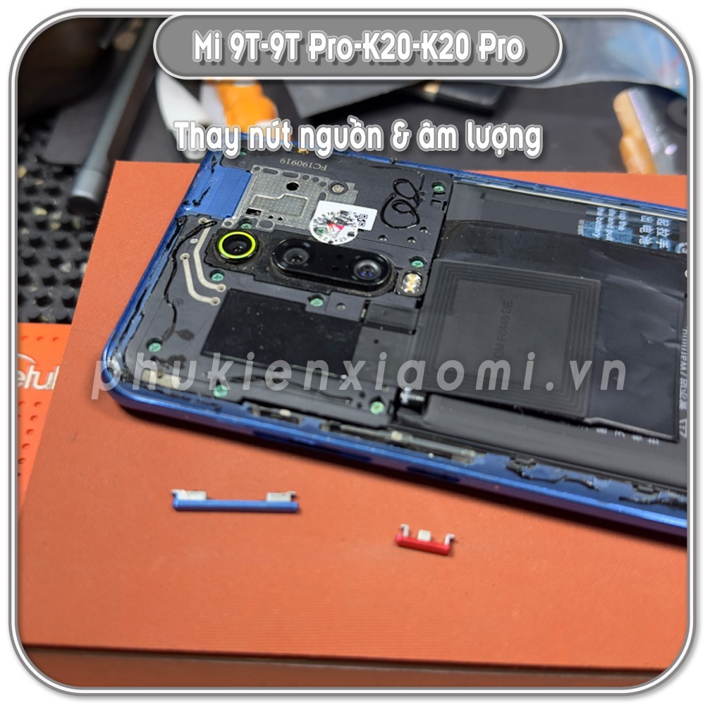 Nút nguồn & âm lượng Mi 9T - 9T Pro - Redmi K20 - K20 Pro