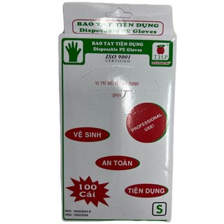 Găng tay nilon 100 cái size s