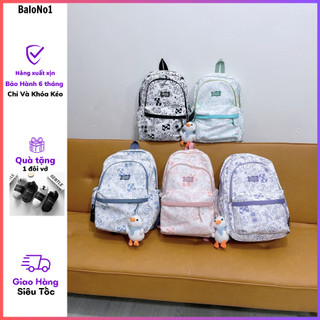 [Tặng kèm vớ] Balo unisex Balo Đi Học Peanuts Snoopy - Nhiều Màu