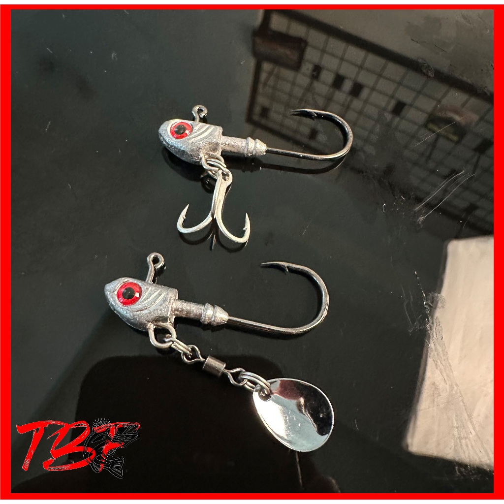 Lưỡi Câu BKK - Lưỡi Câu Túm Lông - Móc Cá Sắt - Lưỡi Jighead - Móc CC50