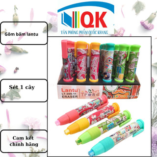 Gôm tẩy chì dạng thỏi bấm lantu tẩy siêu sạch
