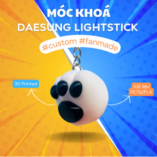 Móc khoá chân mèo gậy cổ vũ Lightstick Daesung fanmade - In 3D - nhóm nhạc idol Hàn quốc BIGBANG
