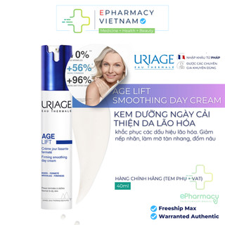 Sữa Dưỡng Uriage Age Lift Fluide Jour ngăn ngừa lão hoá và dưỡng da rạng rỡ 40ml