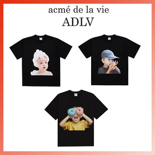 Áo thun tay ngắn cổ tròn  ACME DE LA VIE  ADLV