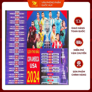 LICH THI ĐẤU BÓNG ĐÁ COPA AMERICA 2024 - VPP QUỐC HUY