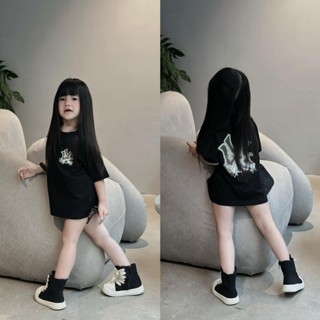 Áo thun cho bé hình MLLBB hoa lá, áo phông trẻ em fom xuông, bố mẹ, TPKIDS.[M701]