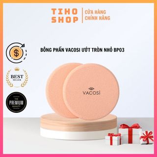 Bông phấn vacosi ướt tròn nhỏ bp03