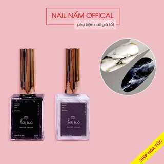 Cồn loang trắng, đen Lotus tạo vân đá khói