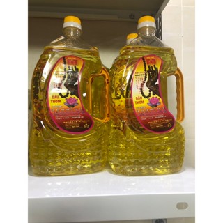 Thùng Dầu Lưu Ly Cát Tường Thắp Đèn Thờ Cúng - Thùng 6 Chai 1kg Đủ Màu