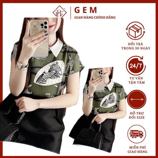 Áo kiểu bigsize G19 công sở hay đi chơi đều hợp thời trang - GEM Fashion