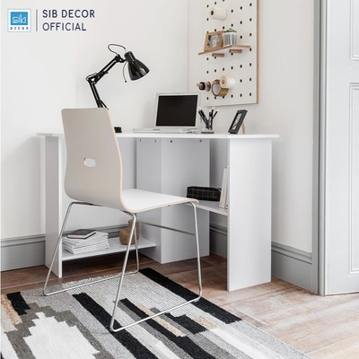 Bàn Làm Việc Góc Đặt Tại Phòng Học, Phòng Làm Việc Và Văn Phòng Thương Hiệu SIB Decor BLV110/111