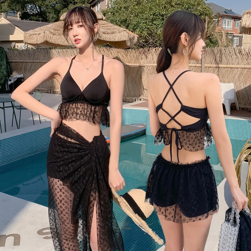 Bikini 3 Mảnh (Khăn)- Đồ Bơi Nữ Đẹp Phong Cách Hàn Quốc | BigBuy360 - bigbuy360.vn