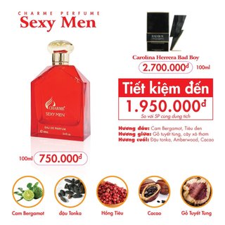 Nước Hoa Charme SEXY MEN 100ml