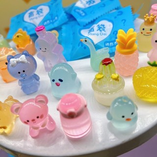 [Dạ quang] Túi mù mini mẫu dạ quang, túi kẹo bóc quà bí mật, Kẹo charm túi mù đồ chơi quà tặng học sinh