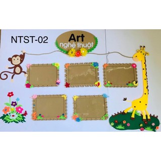 Góc steam-Góc nghệ thuật 03 (góc trải nghiệm cho trẻ mầm non học tâp, tham gia trong các hoạt động nghệ thuật
