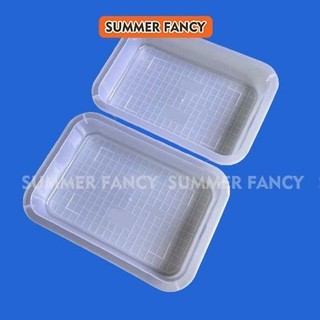 Khay topping trà sữa trong suôt nhựa rổ chữ nhật Picnic đựng thức ăn, đựng tài liệu giấy A4, A5  - Document Tray