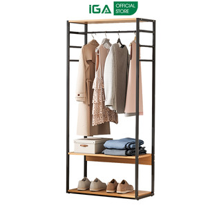 Giá treo quần áo thông minh decor phong cách hàn thương hiệu IGA - Gm07
