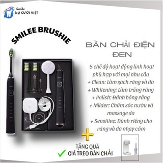 Bàn Chải Điện Brushie Bàn Chải Đánh RăngTự Động Brushie Tích Hợp Máy Rữa Mặt