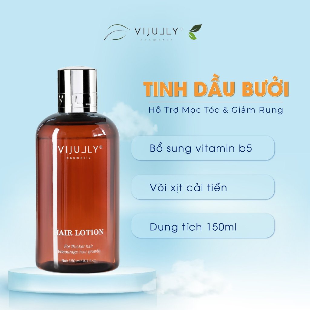 Tinh Dầu Bưởi Dưỡng Tóc Kích Mọc Tóc VI JULLY 150ml