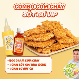 Cơm cháy Bếp Chè Thái combo sốt bơ vip