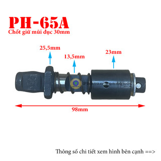 Chốt giữ mũi đục - khóa mũi máy đục 30mm hitachi ph-65a | hoặc các hãng máy đục 30mm dca azg15, dongcheng