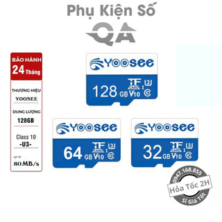 [ Bảo Hành 24 Tháng Lỗi 1 Đổi 1 ] Thẻ Nhớ Camera Yoosee 128GB /64GB /32GB, Nhập Khẩu - Thẻ Nhớ Yoosee 32GB /64GB /128GB