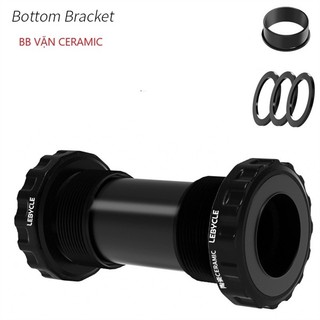 Bb trục giữa xe đạp loại rỗng ren vặn lebycle bb91 ceramic 68-73mm 1.37*24mm