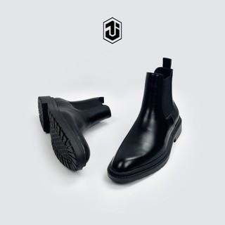 Giày Chunky Chelsea Boot Da Nguyên Tấm J1, Chelsea Boot Tăng Chiều Cao 4cm Trẻ Trung Sang Trọng