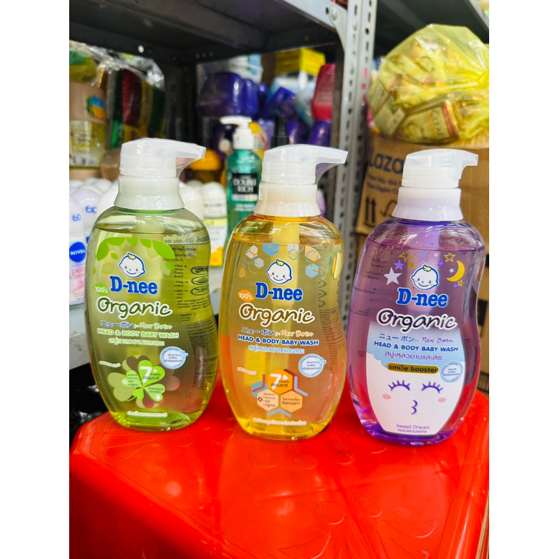 Sữa Tắm gội toàn thân Dnee 380ml-800ml cho bé