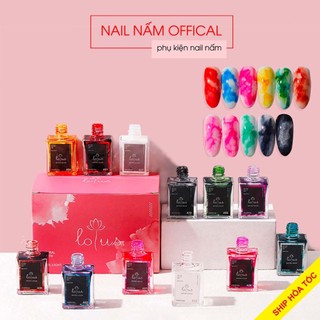 Set cồn loang Lotus 12 màu cao cấp