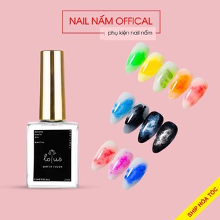 Cồn loang nail tạo vân đá Lotus cao cấp chai 15ml bán lẻ